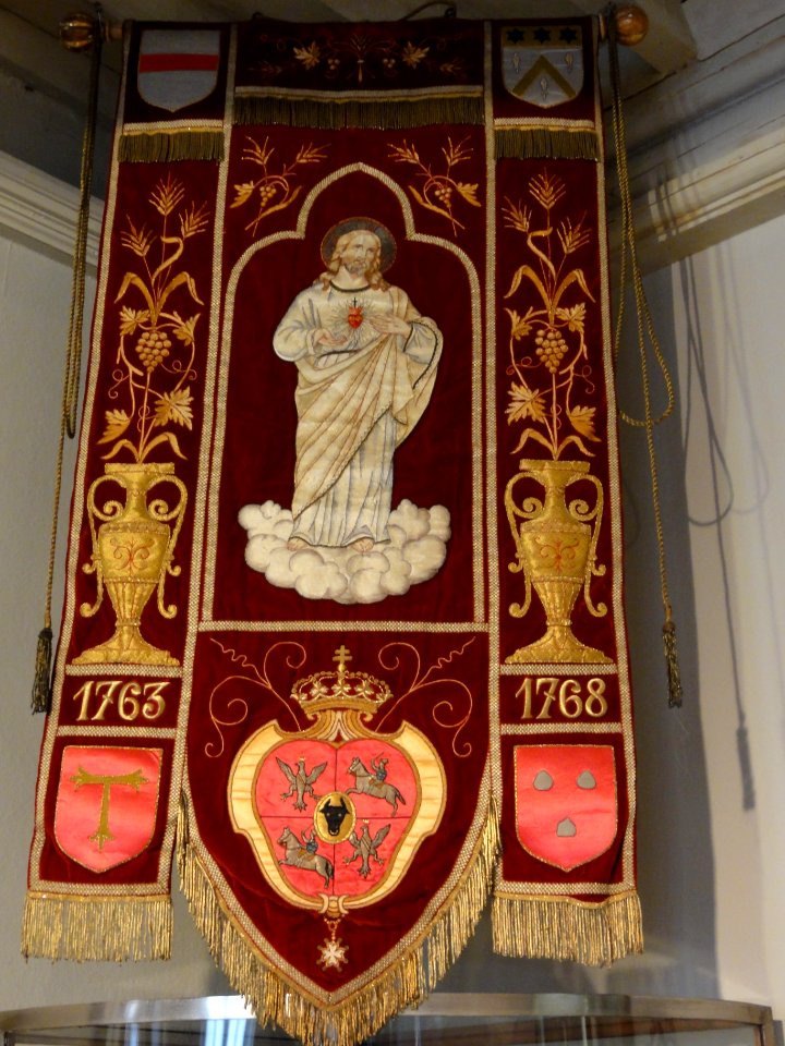 Toul (Meurthe-et-Moselle) Musée d'Art et d'Histoire, bannière de procession (01)