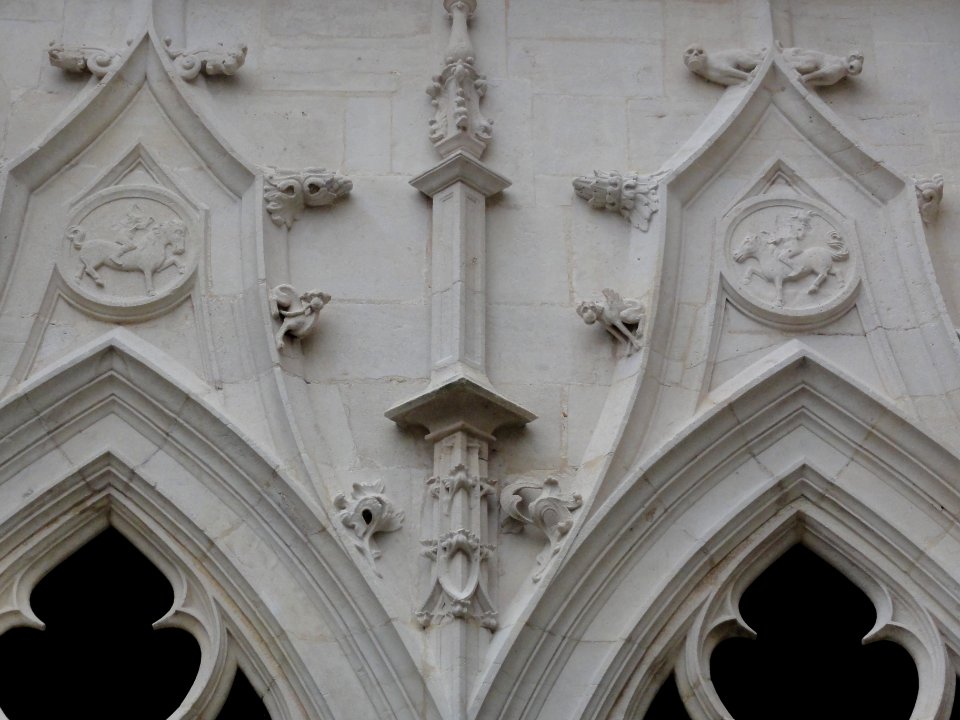 Toul (Meurthe-et-M.) Cloître de la collégiale Saint-Gengoult, détail (06)