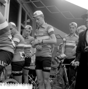 Tour de France , in Charleroi, de Nederlandse ploeg. Nederlandse ploeg, Bestanddeelnr 908-7401