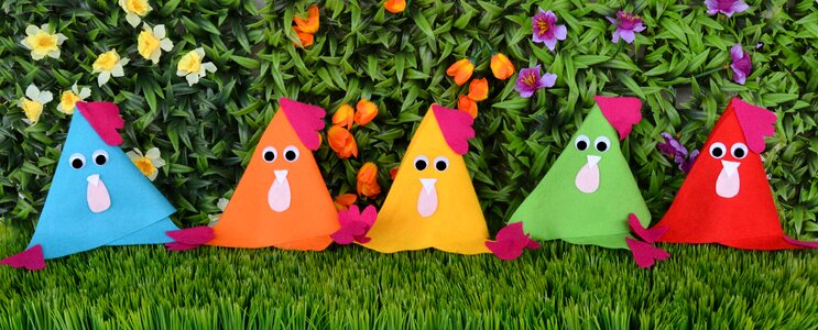 Decoration funny colorful
