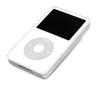 Ipod classic white photo