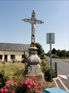 Touffreville-la-Cable (Seine-Mar.) croix de chemin