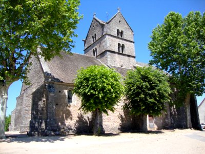 Touches (Mercurey, Saône-et-Loire, Fr) église