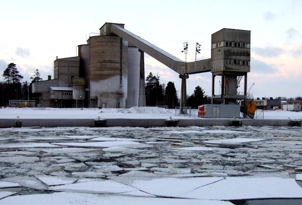 Toppila Cement Terminal Oulu 20090111