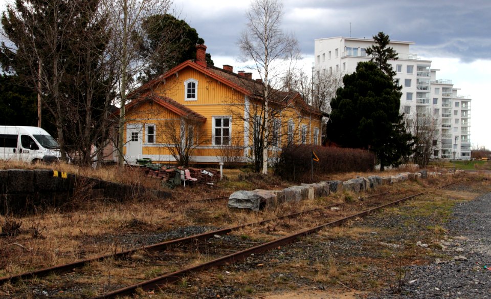 Toppila railway station Oulu 20150501