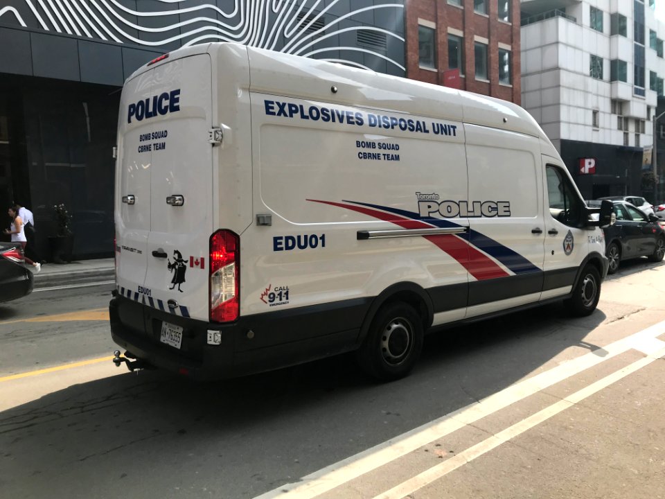 Toronto Bomb Squad EDU01 AN 76355 Explosive Disposal Unit