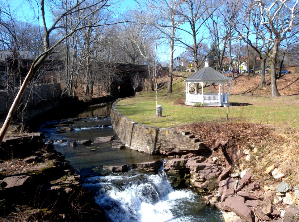 Toneys Brook gazebo Glen Ridge jeh