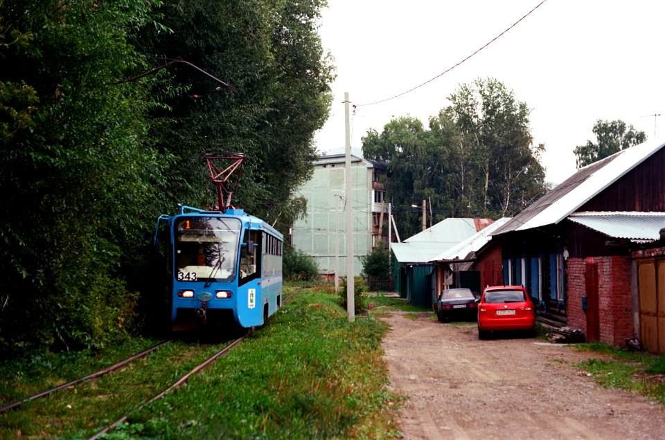 Tomsk tram 343 2020-08