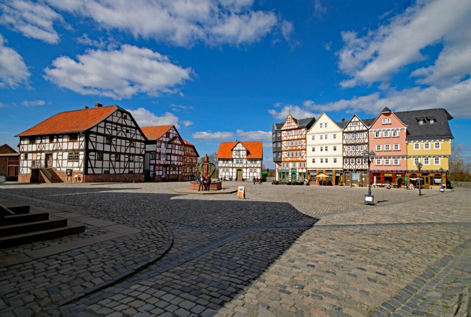 Hesse park historic center fachwerkhaus
