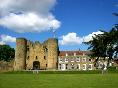 Tonbridge Castle, from South