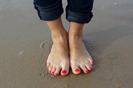 Feet bless you wet photo