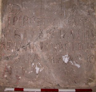 Tombstone of the soldier Aelius Sabinus, Brigetio, RIU 0508