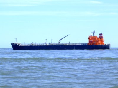 Torm Ragnhild - IMO 9290579 - Callsign OYCN2 leaving Port of Rotterdam, Holland 08-Jul-2007