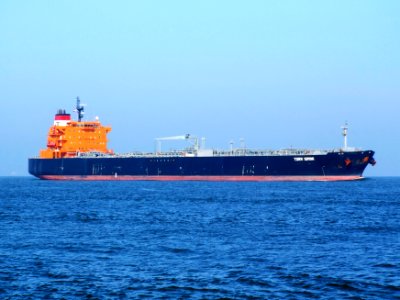 Torm Ismini p3 approaching Port of Rotterdam, Holland 18-Jan-2005