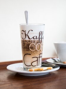 Milk cafe froth caffeine