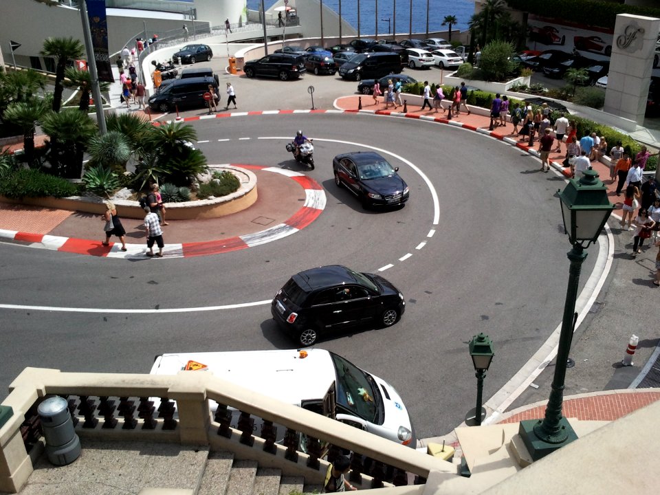 Tornante all'hotel Fairmont, Monaco