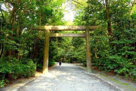 Torii - Geku, Ise Shrine - Ise, Mie, Japan - DSC07876