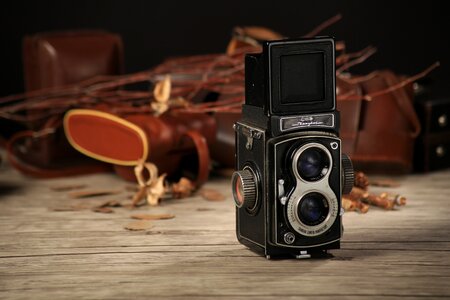Us department of imaging old camera rolleiflex