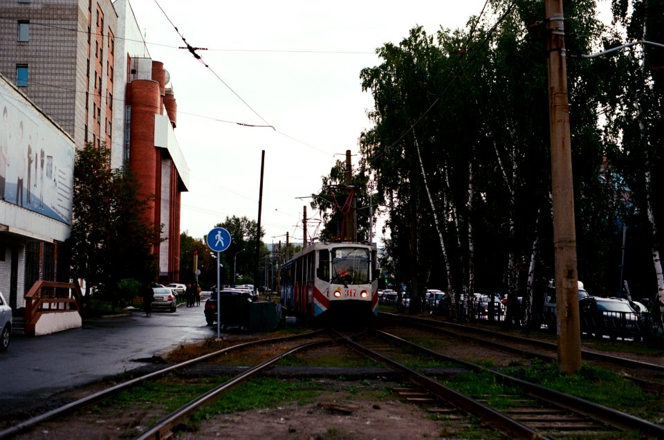 Tomsk tram 317 2020-08