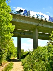 Tonbridge bypass flyover, A 21