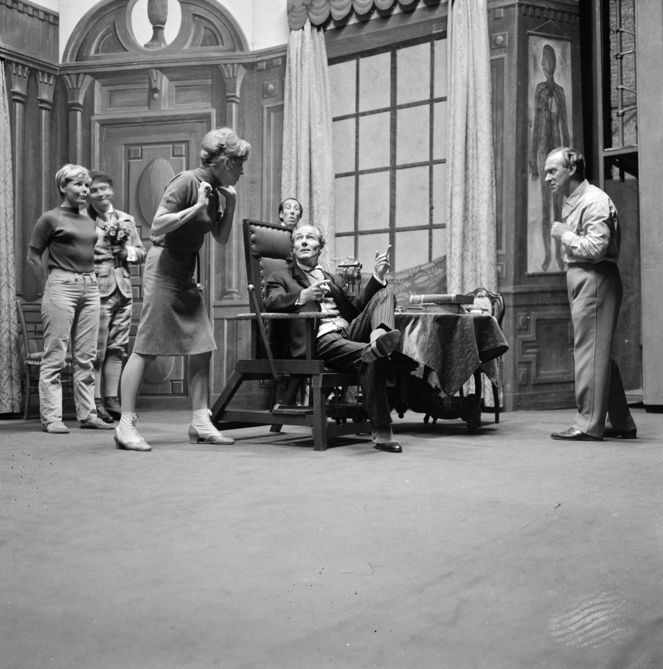 Toneel, repetities, theater, schouwburgen, Ansterdam, Bestanddeelnr 919-5630