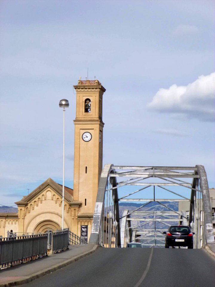 Tortosa - Pont de l'Estat e Iglesia del Roser 1