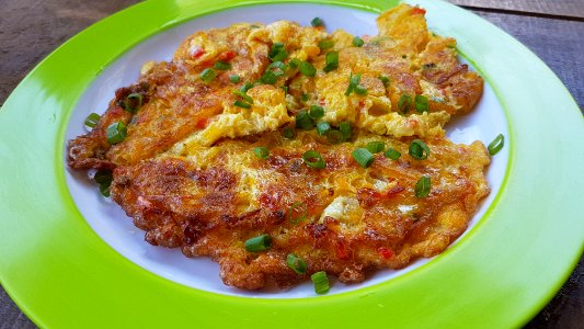 Tortang Kalabasa (Calabaza omelet - Philippines) 03