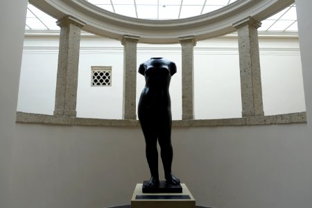 Torso of a female figure, Aristide Maillol, 1930, bronze - Hessisches Landesmuseum Darmstadt - Darmstadt, Germany - DSC09990