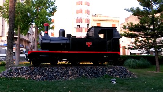 Tortosa, Parc de Teodor Gonzàlez, Locomotora de Vapor del Carrilet