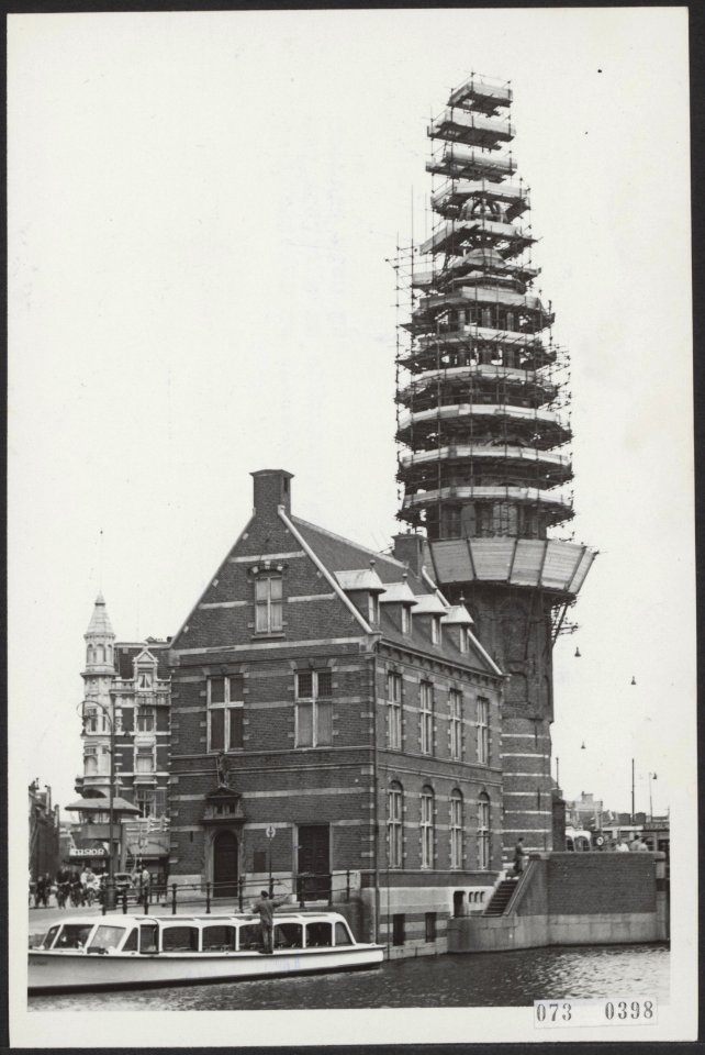 Torens, restauraties, Munt De, Muntplein, Bestanddeelnr 073-0398