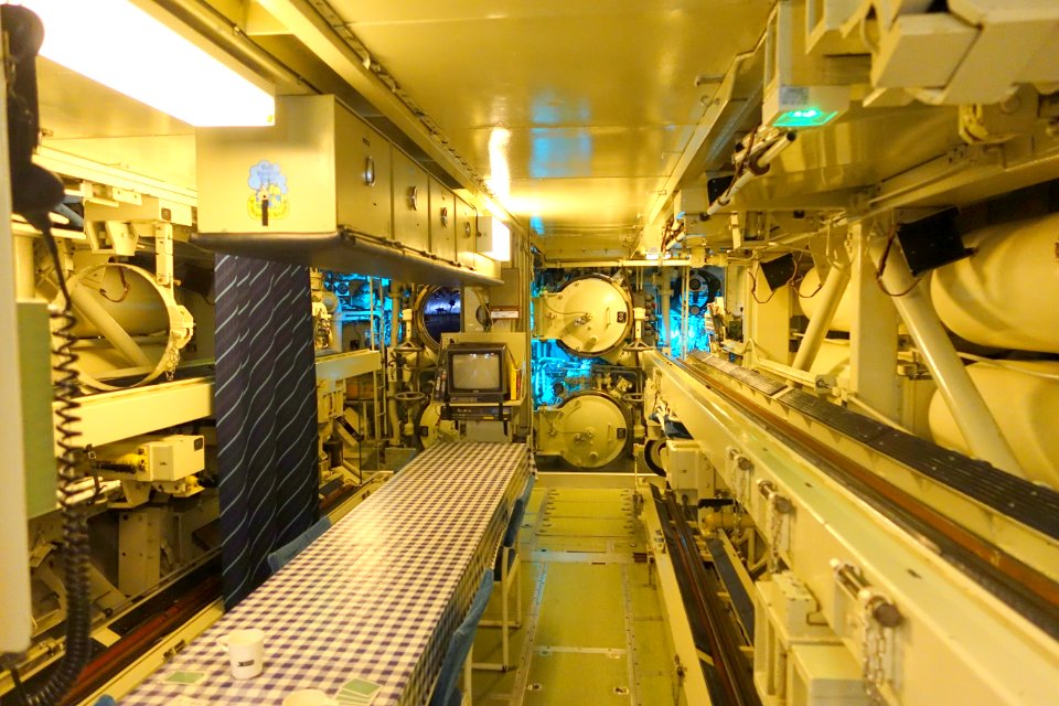 Torpedo room - HSwMS Neptun - Marinmuseum, Karlskrona, Sweden - DSC08975