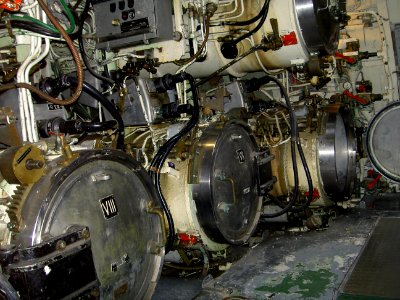 Torpedo launch tubes of the U-Boot