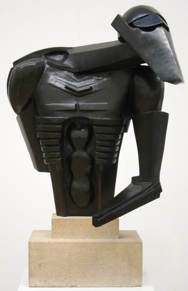 Torso in Metal from 'The Rock Drill' by Jacob Epstein, Tate Britain