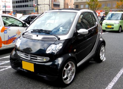 The frontview of smart k BRABUS Limited