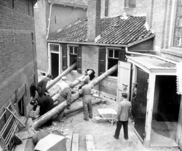 Toren te Sliedrecht Hervormde kerk op instorten, Bestanddeelnr 905-0535