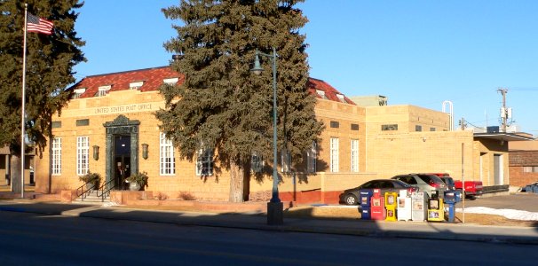Torrington, Wyoming post office from SW 1