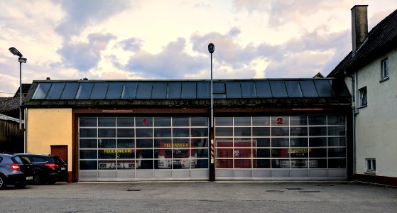 Tor 1 und Tor 2 der Feuerwehr Lustnau