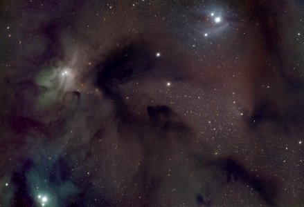 The Dark Clouds of IC4603 4604 4605 in Rho Ophiuchus