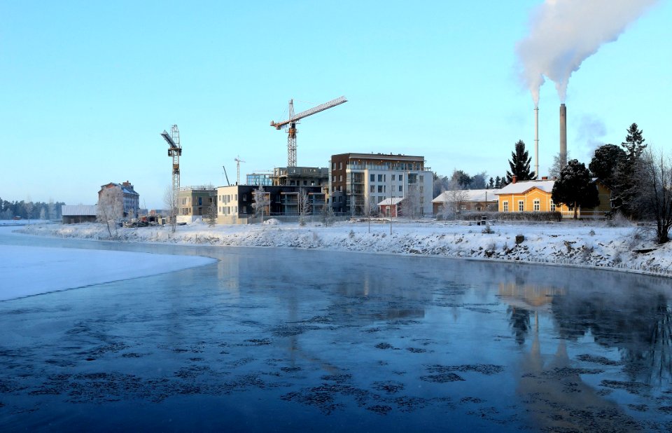 Toppilansalmi Oulu 20140119