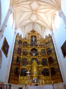Torrijos - Colegiata del Santísimo Sacramento, interior, retablo mayor 1