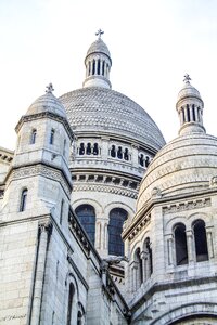 Montmartre sky france photo