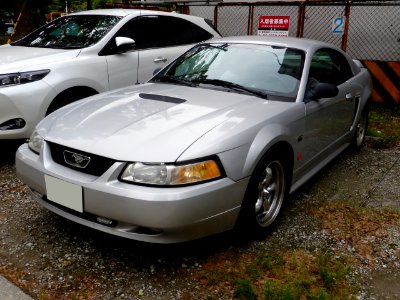 The frontview of Ford MUSTANG IV