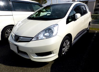 The frontview of Honda FIT SHUTTLE 15X (GG7)
