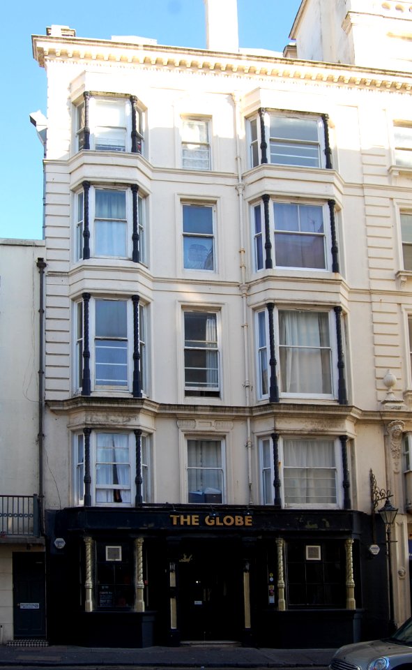 The Globe pub, 78 Middle Street, The Lanes, Brighton (September 2018)