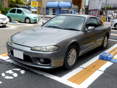 The frontview of Nissan Silvia spec S (S15)
