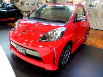 The frontview of Toyota iQ GRMN Supercharger PROTOTYPE