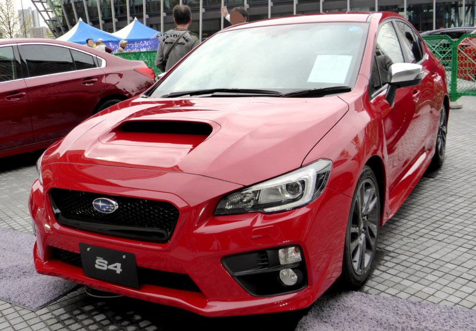 The frontview of Subaru WRX S4 2.0GT EyeSight (VAG)