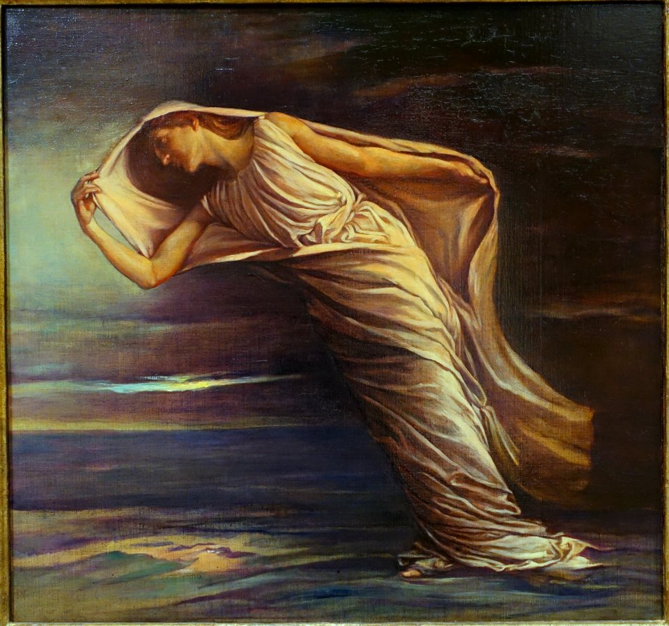 The Dawn by John La Farge, 1899, oil on canvas - Fogg Art Museum, Harvard University - DSC01212