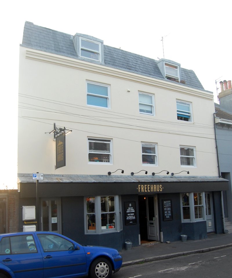 The Free Haus pub, 1 Howard Road, Hanover, Brighton (August 2019) (2)