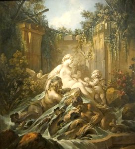 The Fountain of Venus by Francois Boucher, 1756, Cleveland Museum of Art